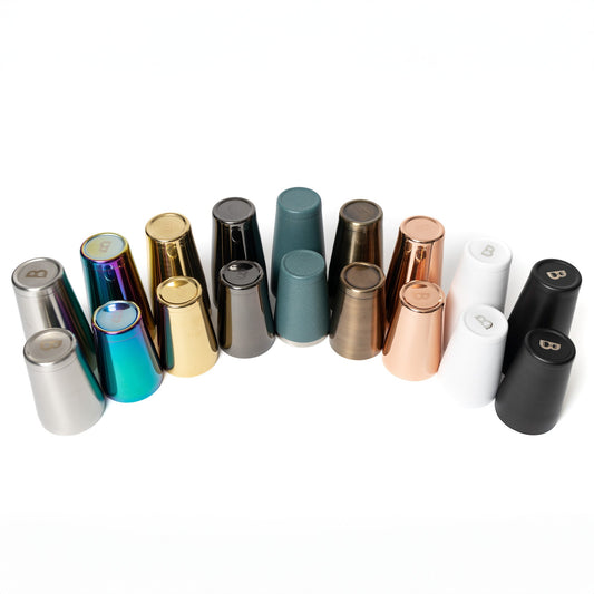 Weighted Cocktail Shaker Set - Professional 28oz/18oz Boston Shaker | Barsonist