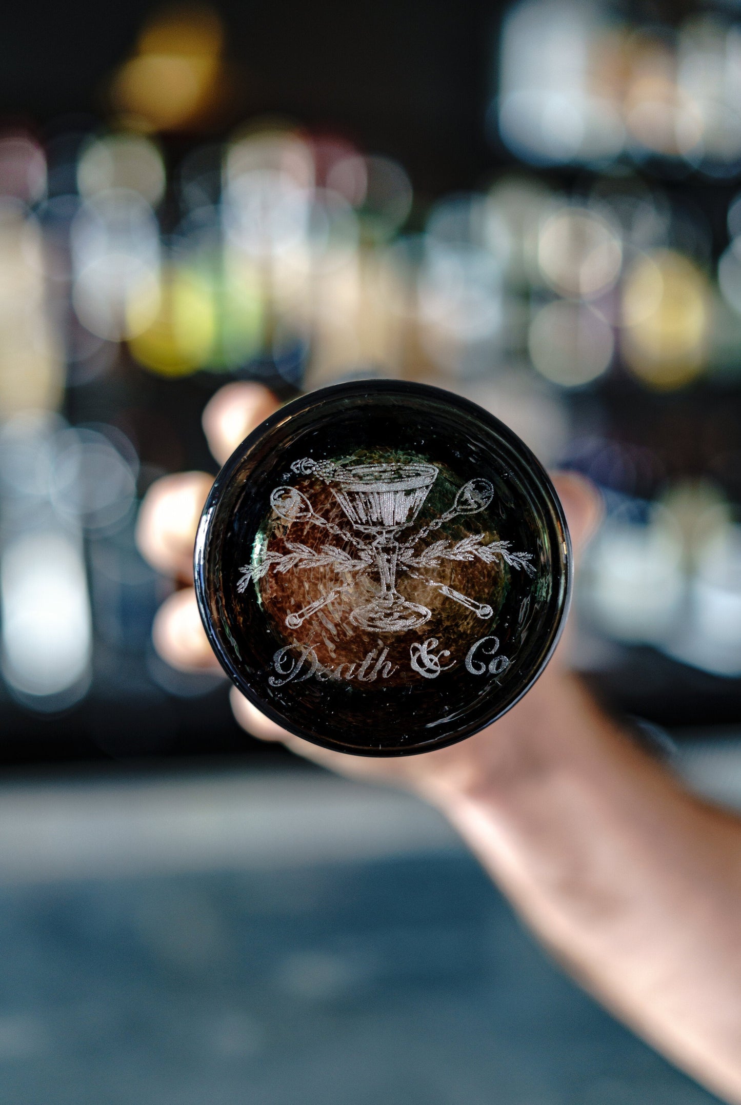 Artisan Mixing Glass – Death & Co. Collaboration Edition | Hand-Blown in Pacific Northwest | Barsonist