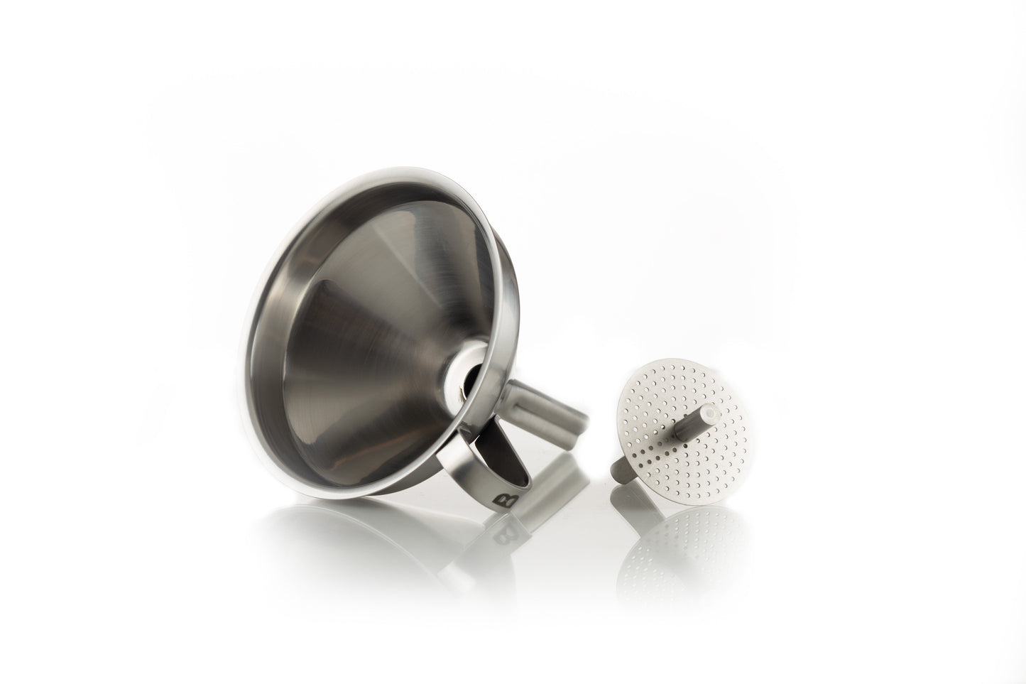 Professional Funnel with Removable Strainer - Multi-Finish Bar Tool | Barsonist