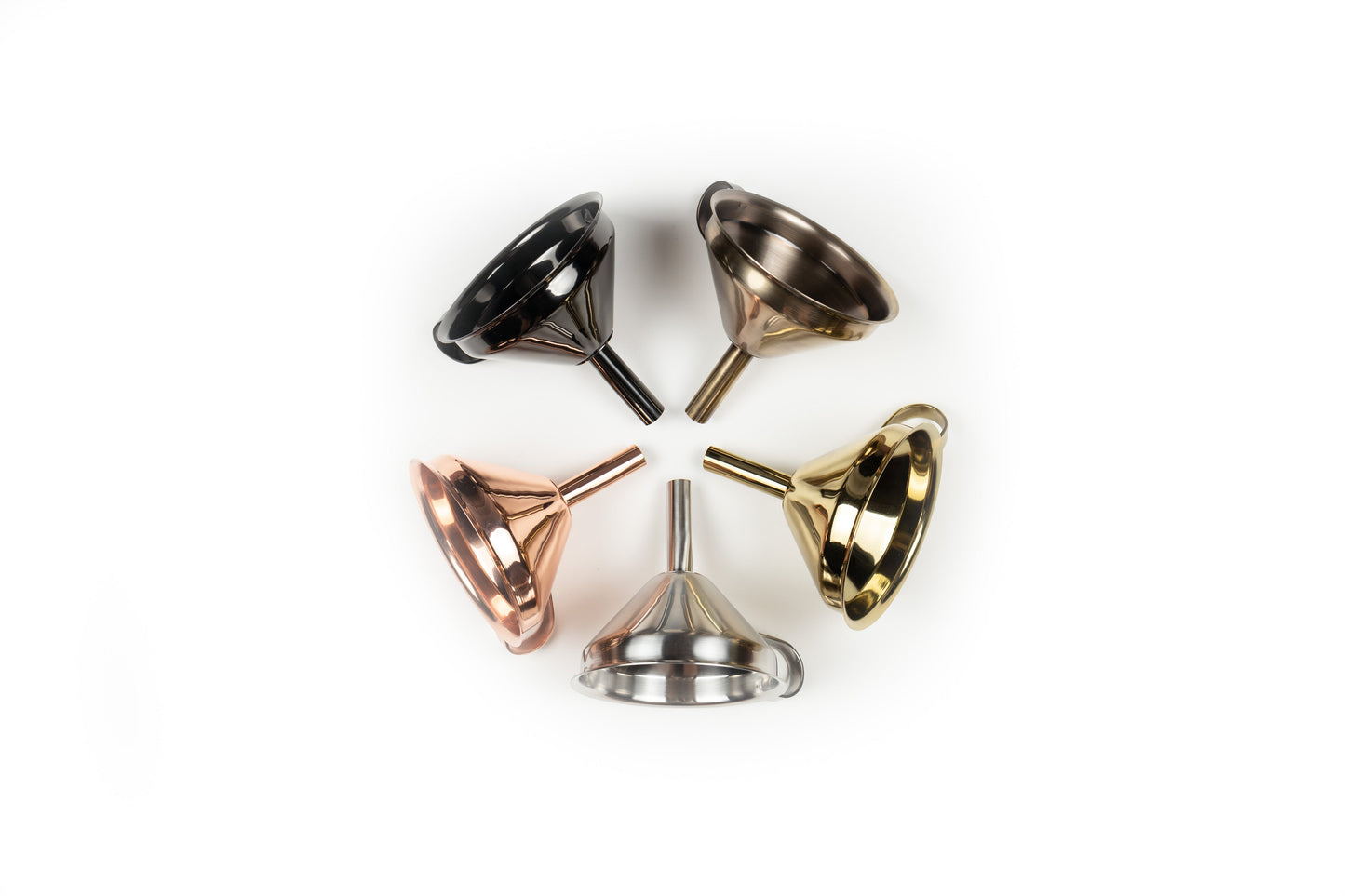 Professional Funnel with Removable Strainer - Multi-Finish Bar Tool | Barsonist