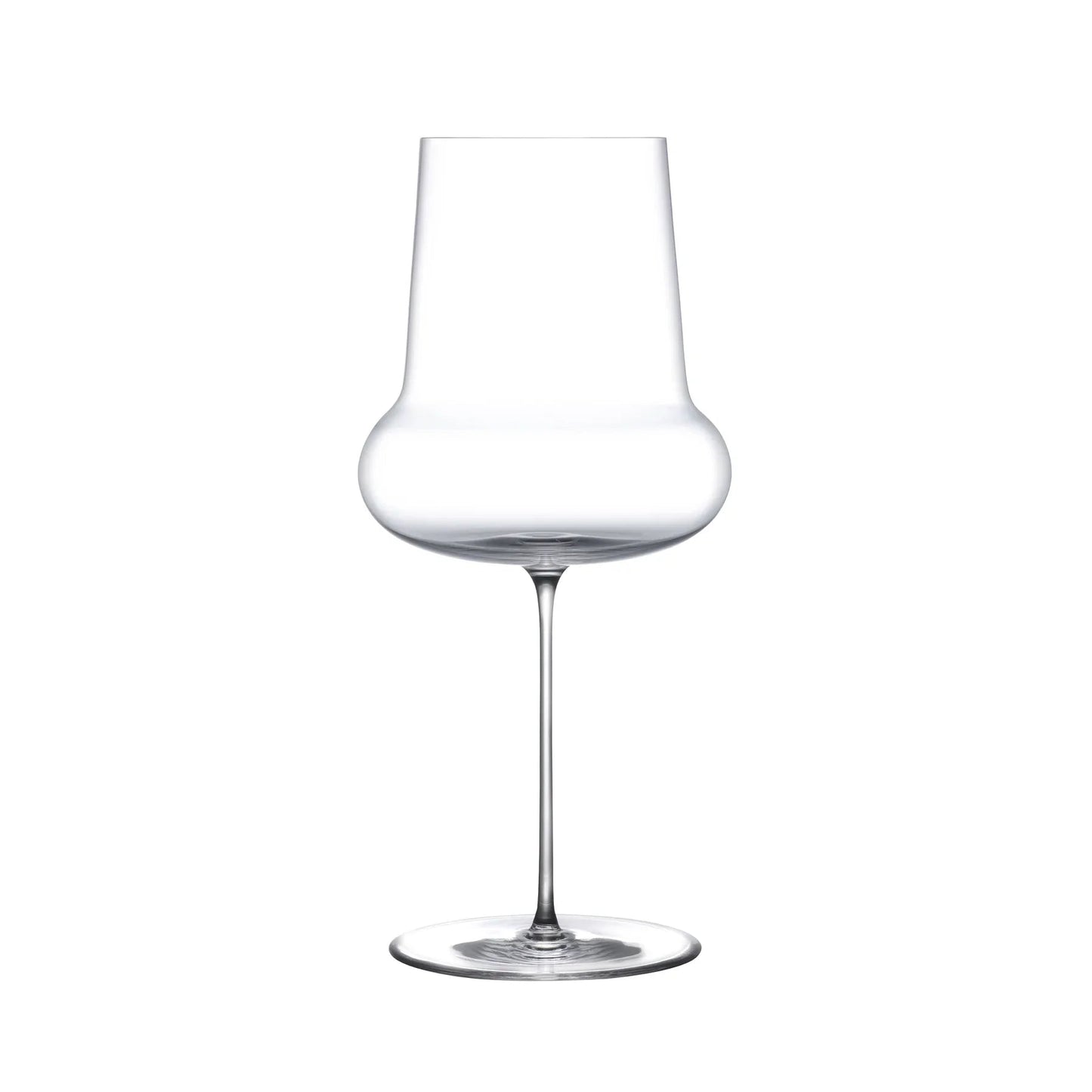 NUDE Ghost Zero Belly Red Wine Glass, Ion-Shielded Lead-Free Crystal | Barsonist