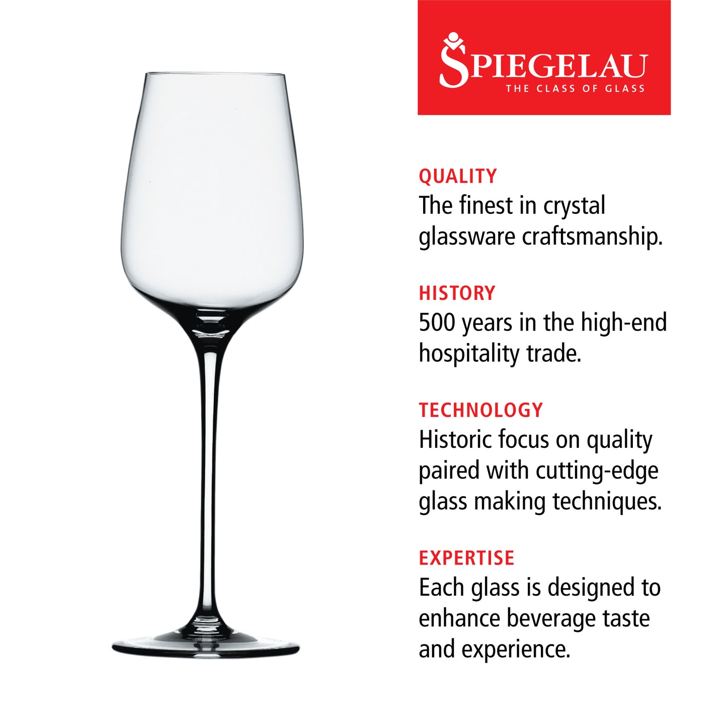 Spiegelau Willsberger 12.9 oz White Wine Glass Set (4-Pack)