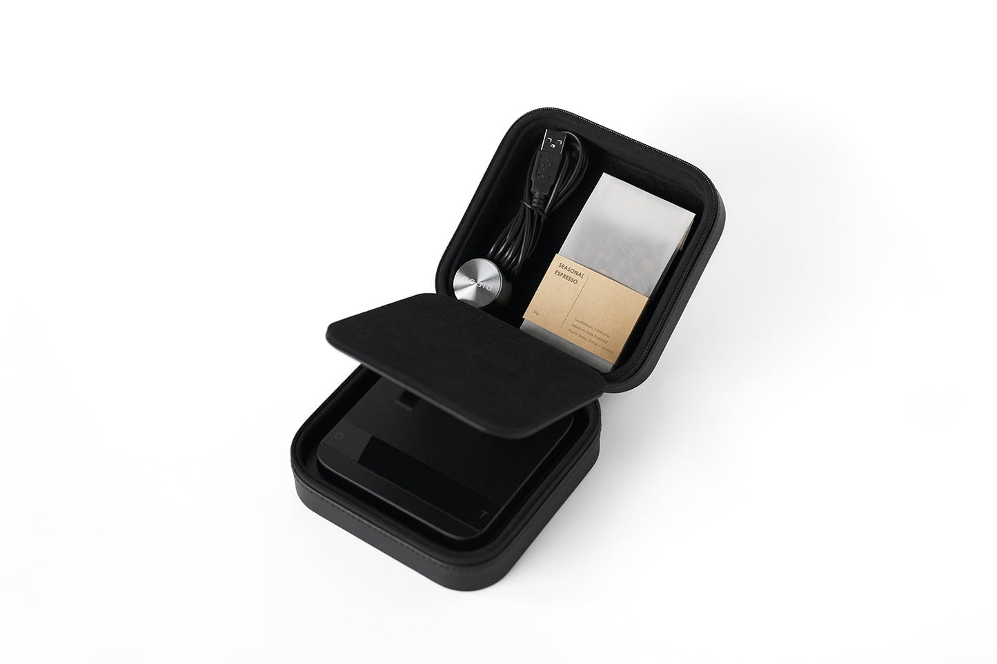 Acaia Lunar Carrying Case - Protective Travel Case for Lunar Espresso Scale with Calibration Weight Pocket