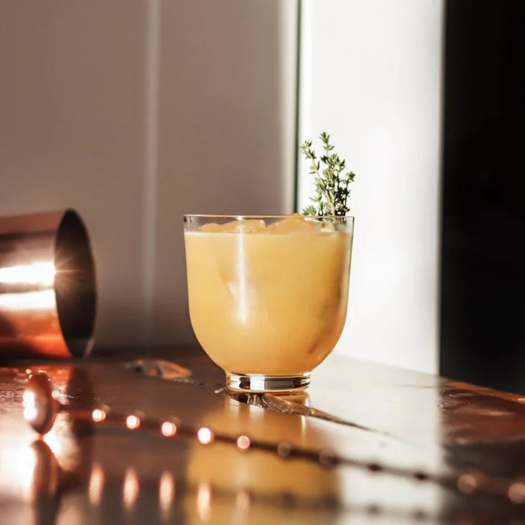 NUDE Hepburn Low Ball Glasses - Set of 4 | Barsonist