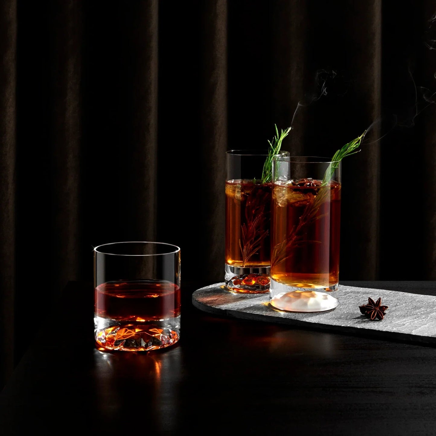 NUDE Club Set of 4 Whiskey Glasses | Barsonist