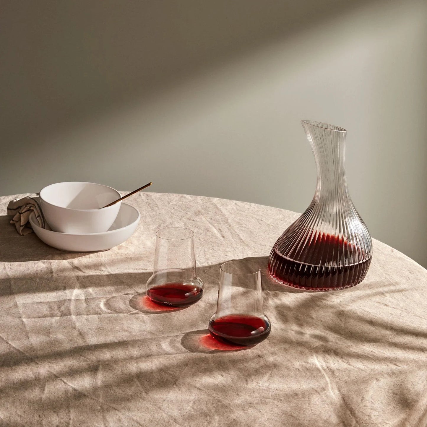 NUDE Vini Lead-Free Crystal Wine Carafe 61 oz | Barsonist