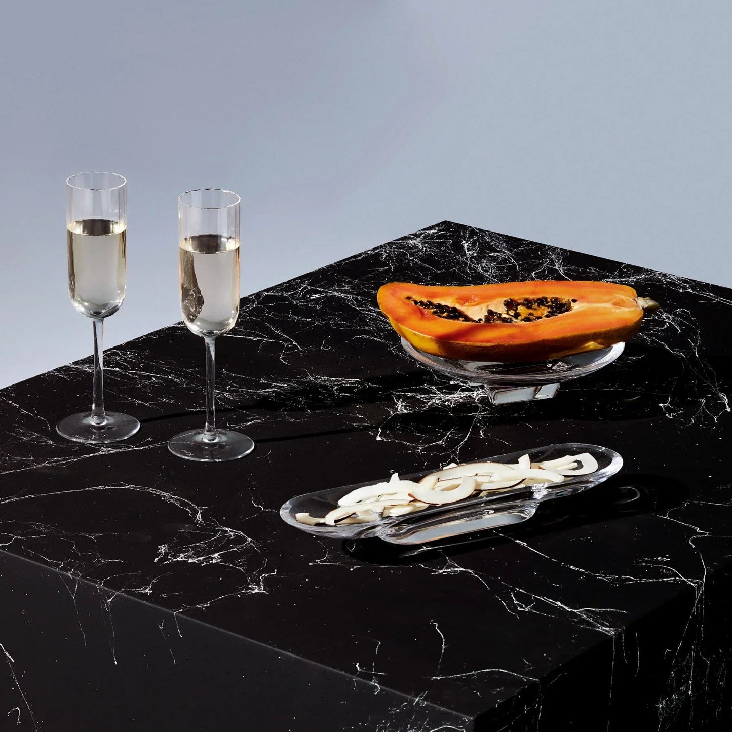 NUDE Neo Champagne Glasses Set of 2 | Barsonist