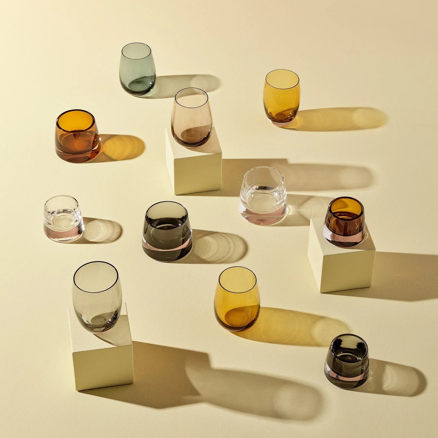 NUDE Colored U Tumblers Set of 4 | Barsonist