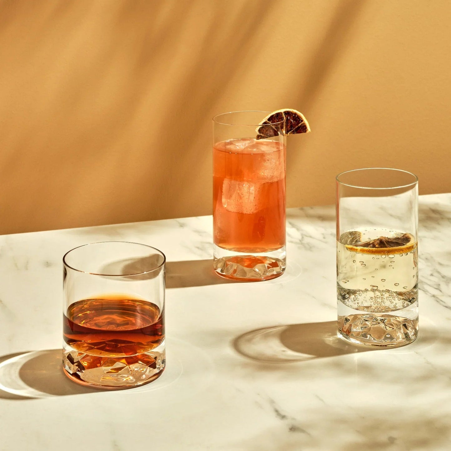 NUDE Club Set of 4 Whiskey Glasses | Barsonist