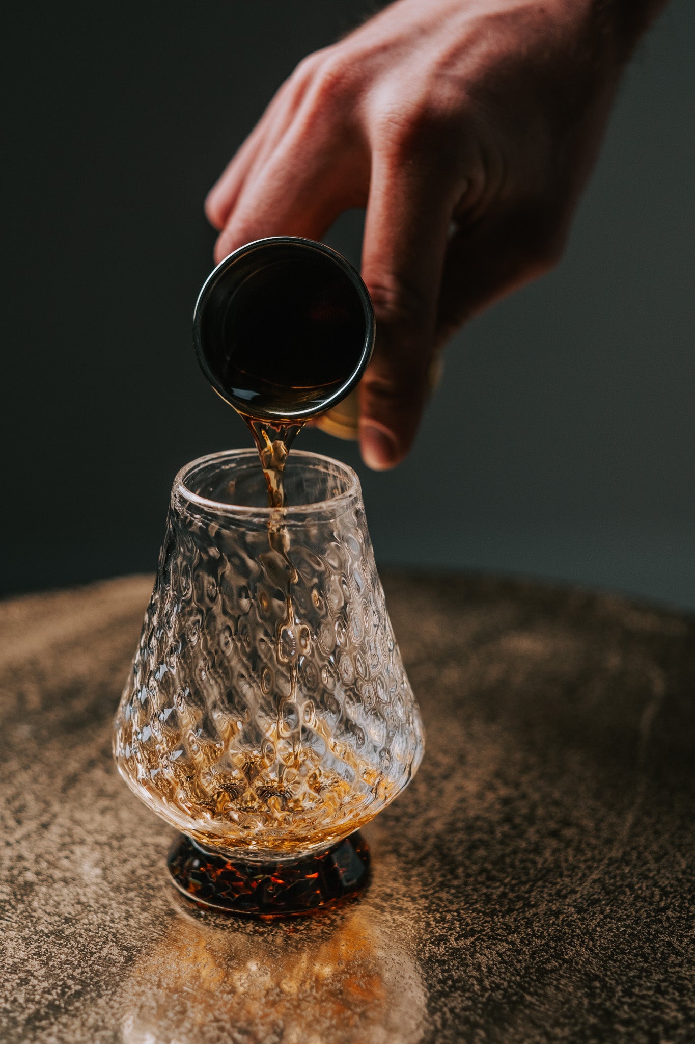 Hand-Blown Neat Pour Glass - American Artisan Whiskey & Spirits Glass | Barsonist