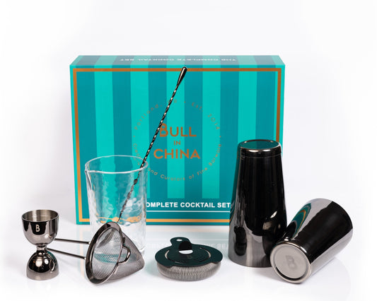 Complete Professional Cocktail Tool Set - 6-Piece Bartender Kit | Barsonist