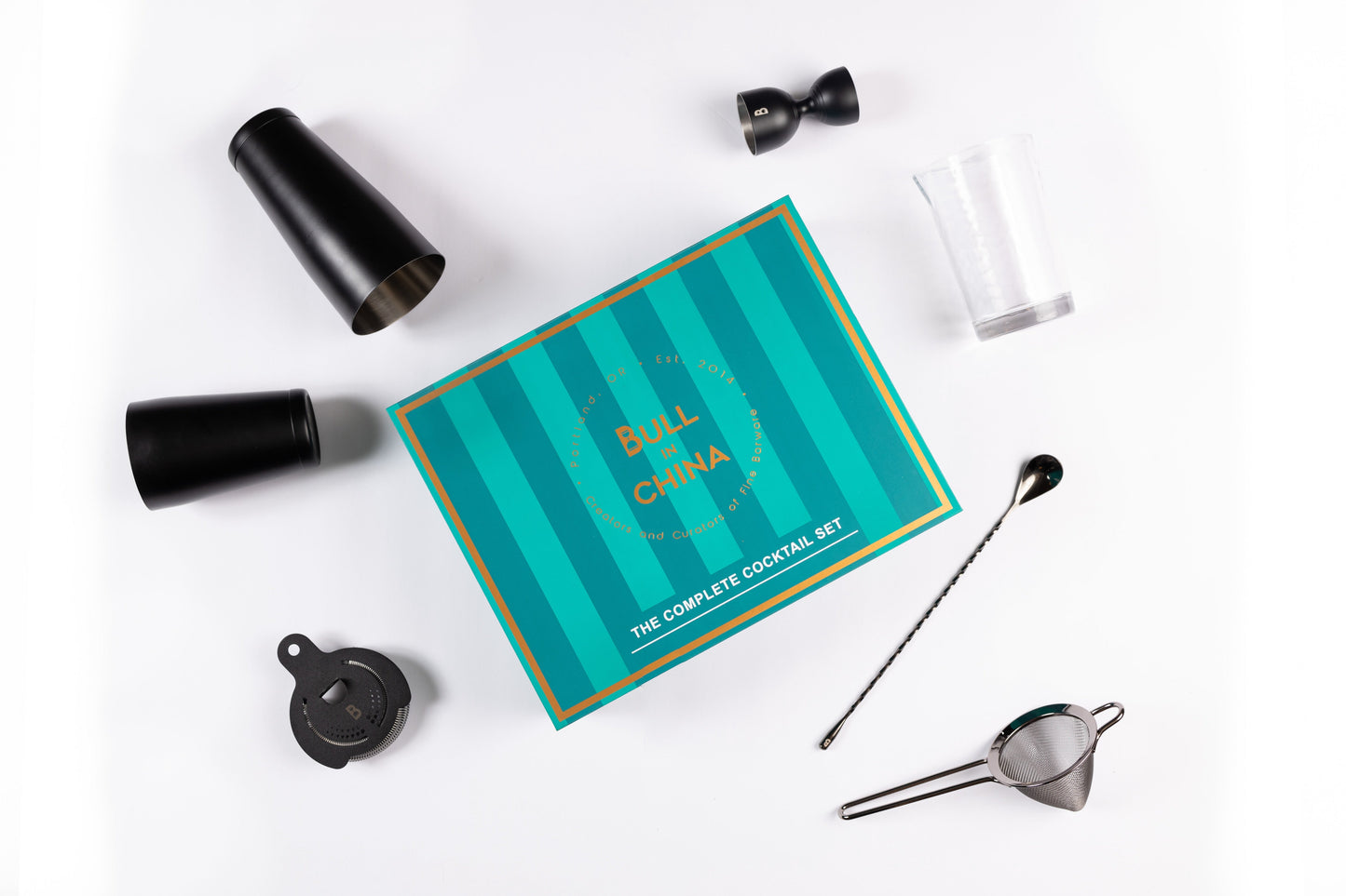 Complete Professional Cocktail Tool Set - 6-Piece Bartender Kit | Barsonist