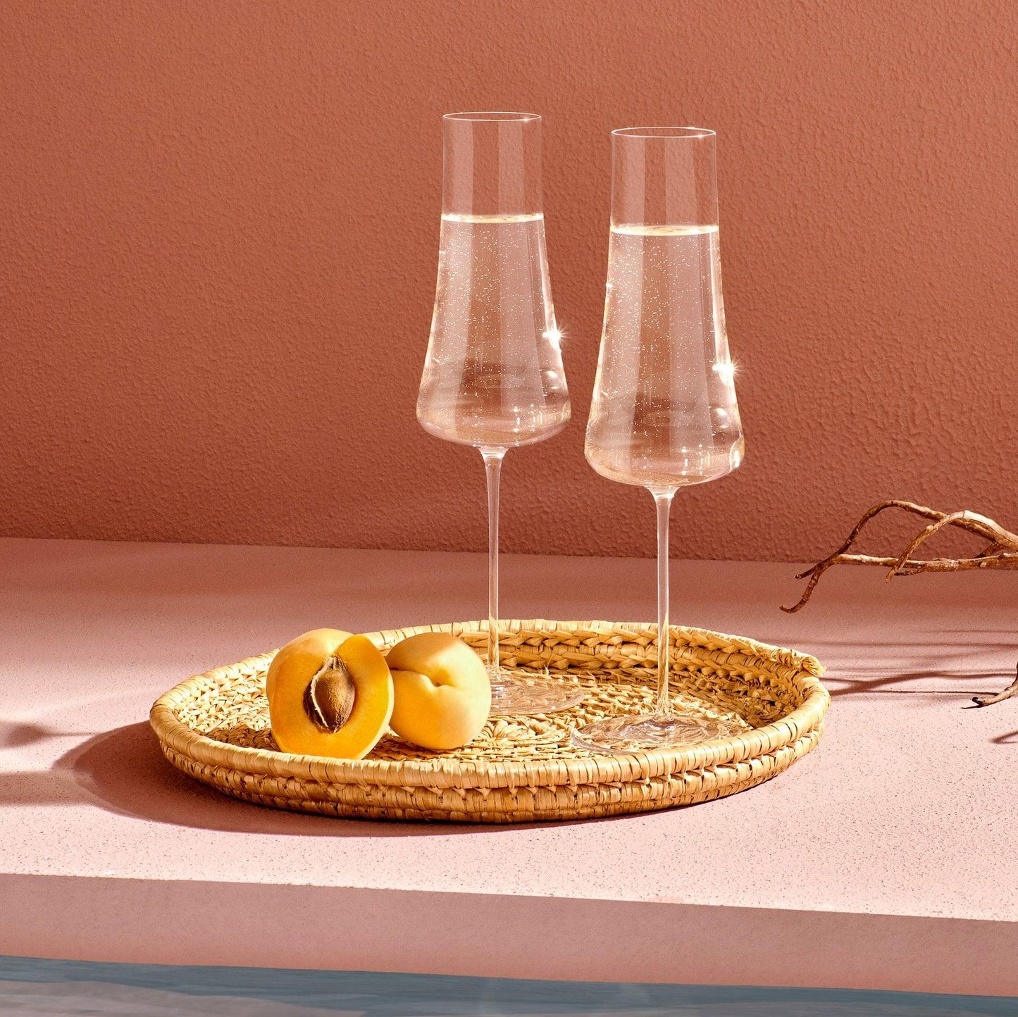 Stem Zero Volcano Champagne Glass | Barsonist