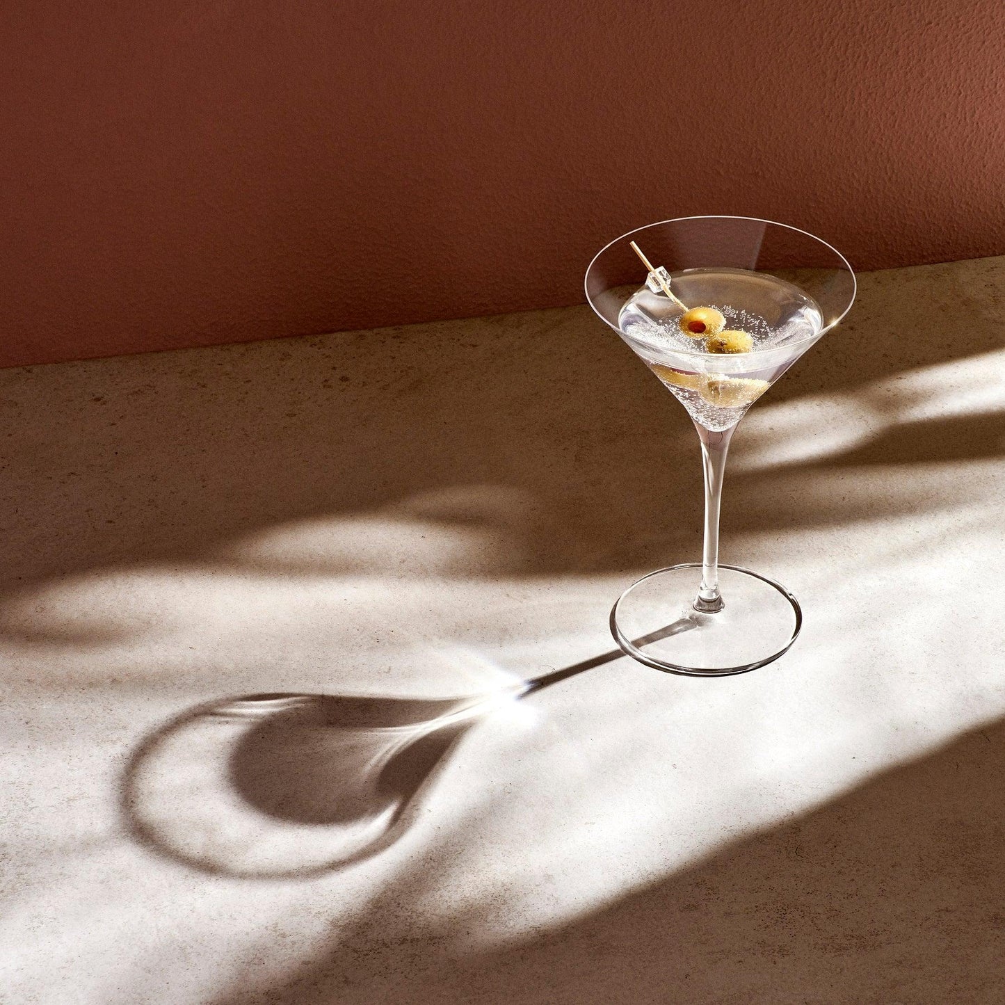 NUDE Vintage Martini Glass Set - Contemporary Crystal Pair | Barsonist