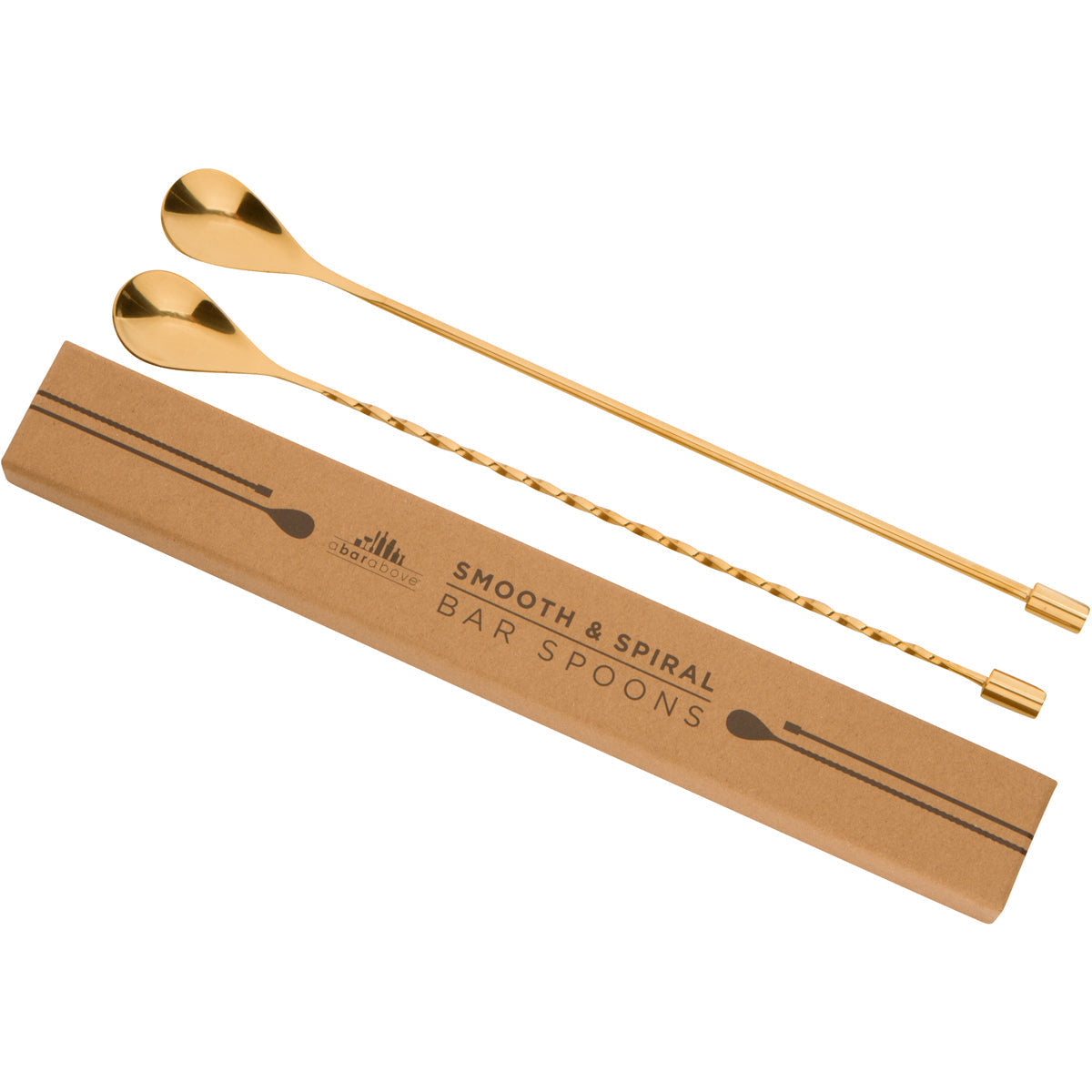 Antique Copper Standard Bar Spoons | Barsonist