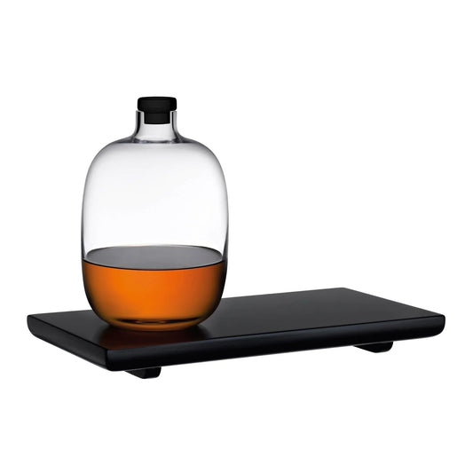 NUDE Malt Whiskey Bottle with Wooden Tray | Barsonist