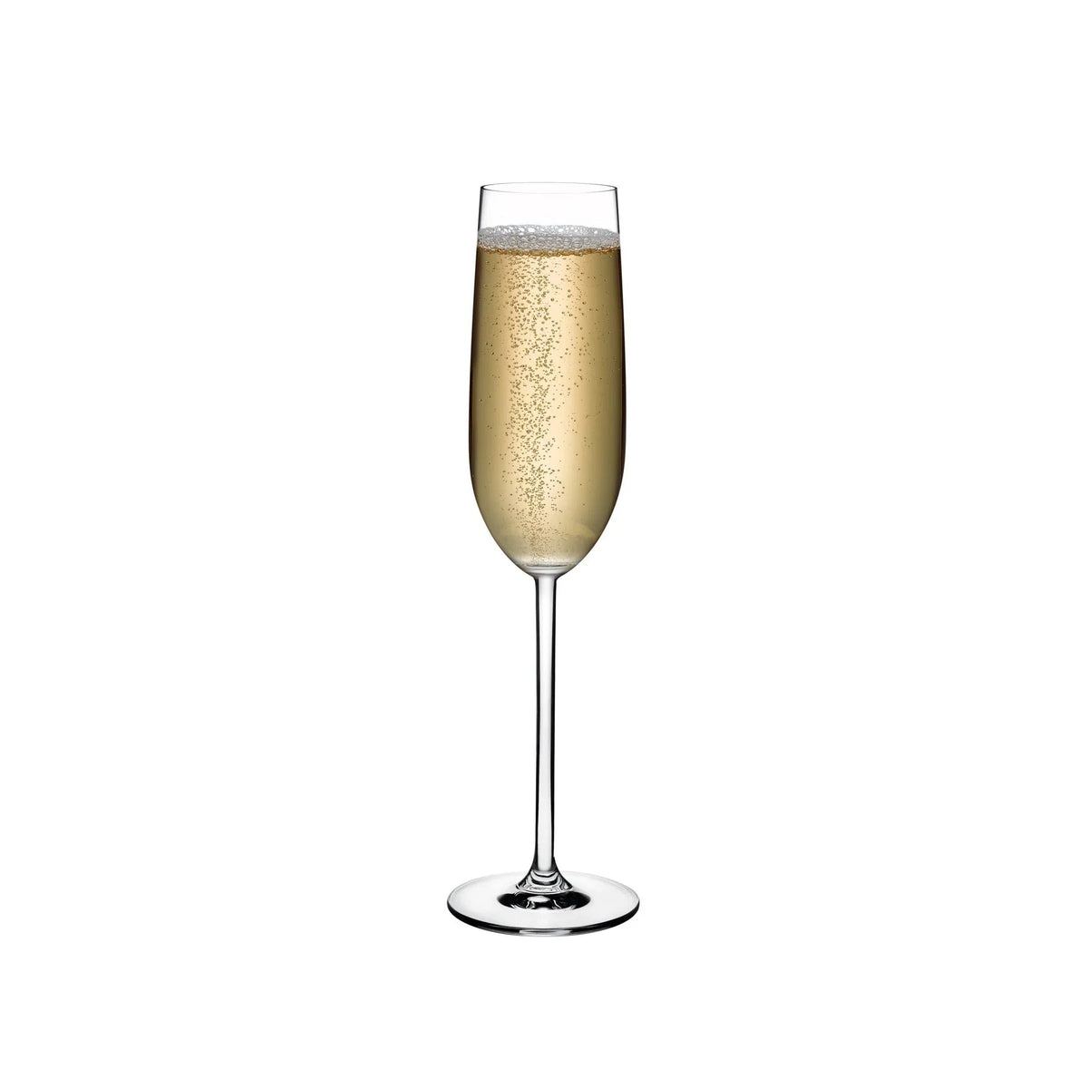 NUDE Vintage Lead-Free Crystal Champagne Flutes Set of 2 | Barsonist