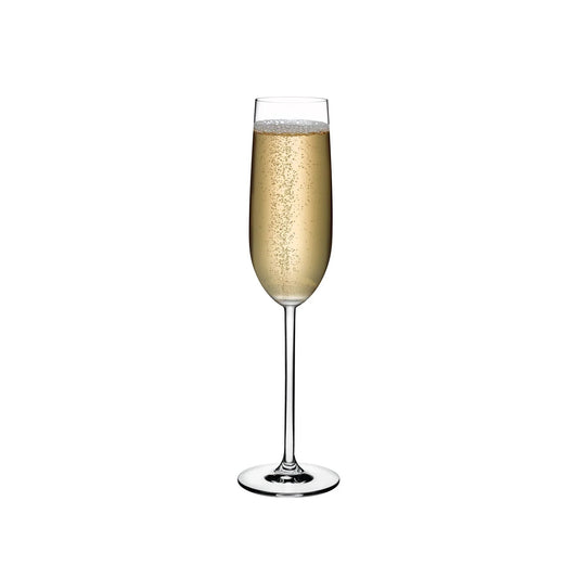 NUDE Vintage Lead-Free Crystal Champagne Flutes Set of 2 | Barsonist