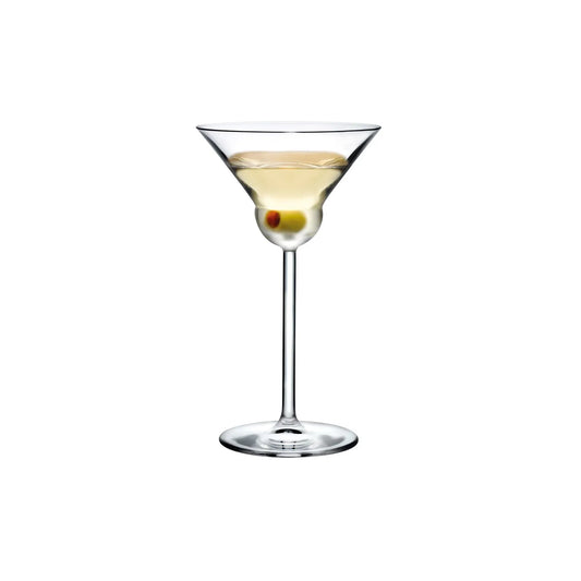NUDE Vintage Martini Glasses Set of 2 - Rounded Base | Barsonist