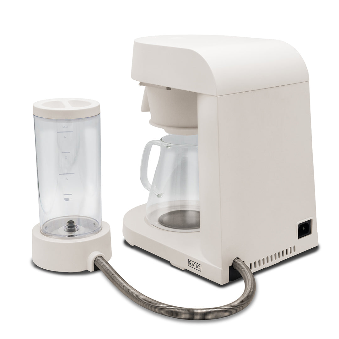 Ratio Four Automatic Pour Over Coffee Maker – Precision Bloom Cycle & Adjustable Tank Design | Barsonist