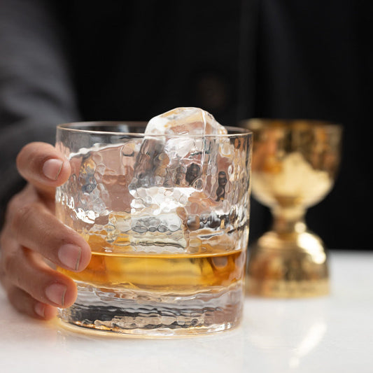 Hand-Blown Rocks Glasses – Set of 2 | Tacoma Museum of Glassblowing | Made in USA | Barsonist