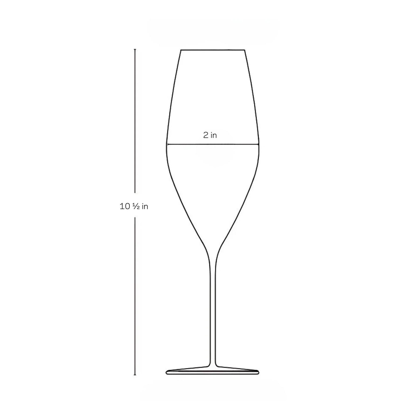 NUDE Stem Zero Grace Sparkling Wine Glass | Barsonist