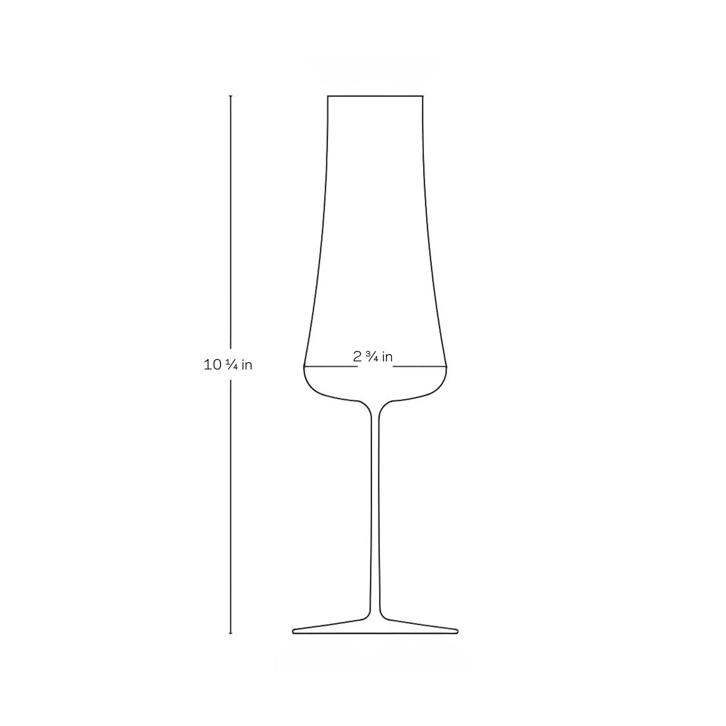 Stem Zero Volcano Champagne Glass | Barsonist