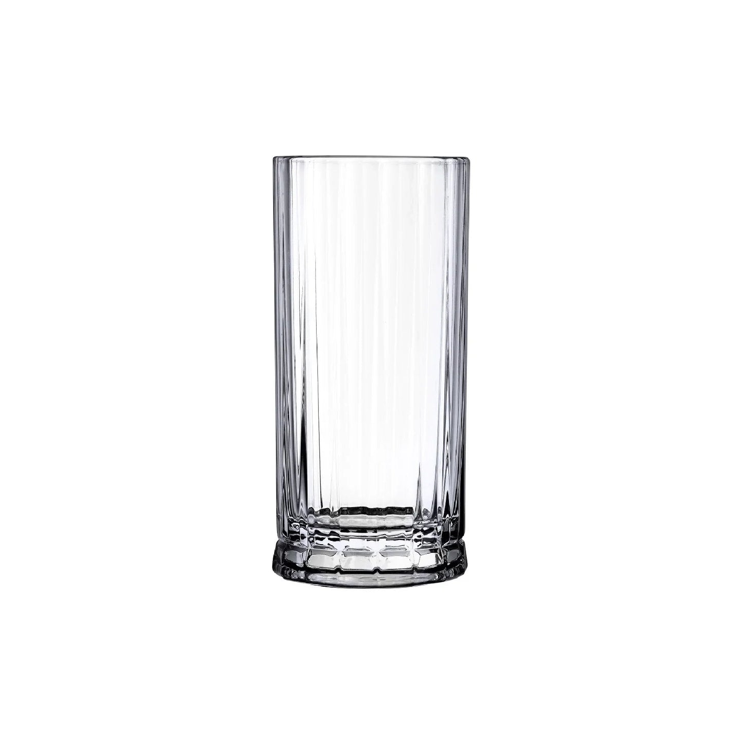 NUDE Wayne Highball Glasses Set of 4 - 12.2oz Crystal Glasses | Barsonist