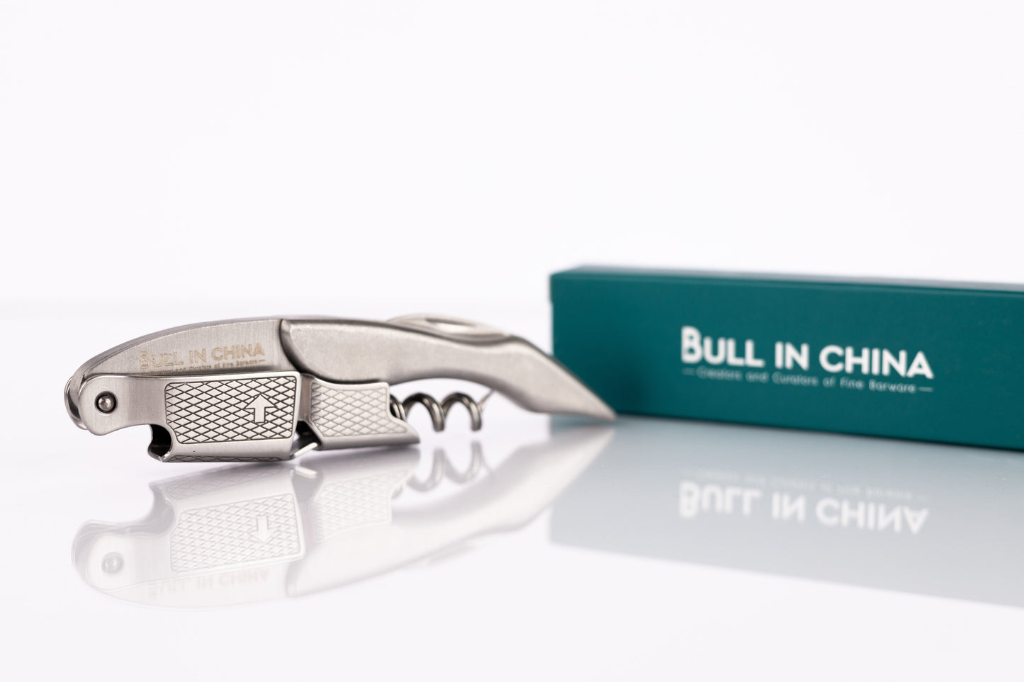 Professional Wine Key - Double-Hinged Waiter's Corkscrew | Barsonist