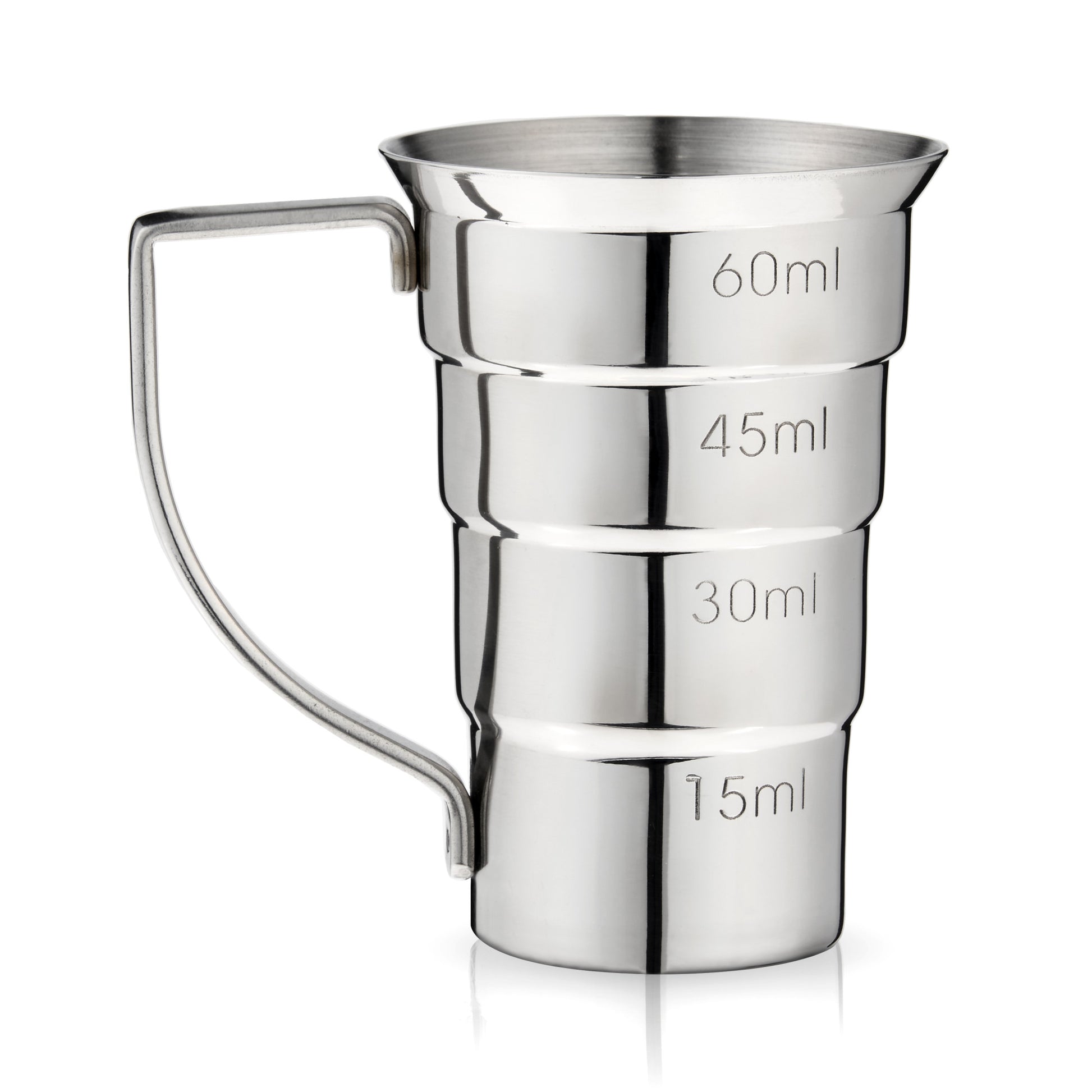 Harrison Stainless Steel Stepped Jigger Viski®