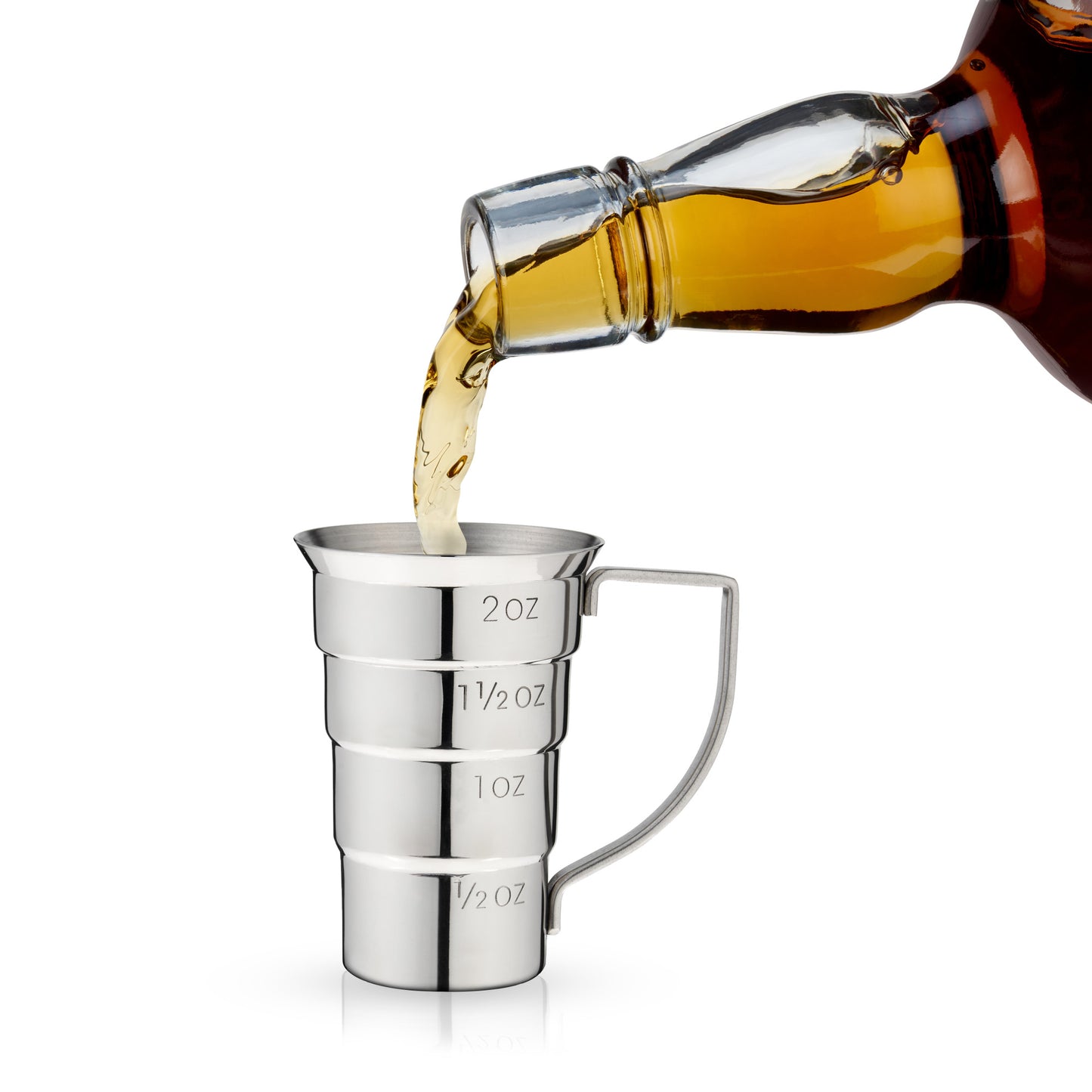 Harrison Stainless Steel Stepped Jigger Viski®