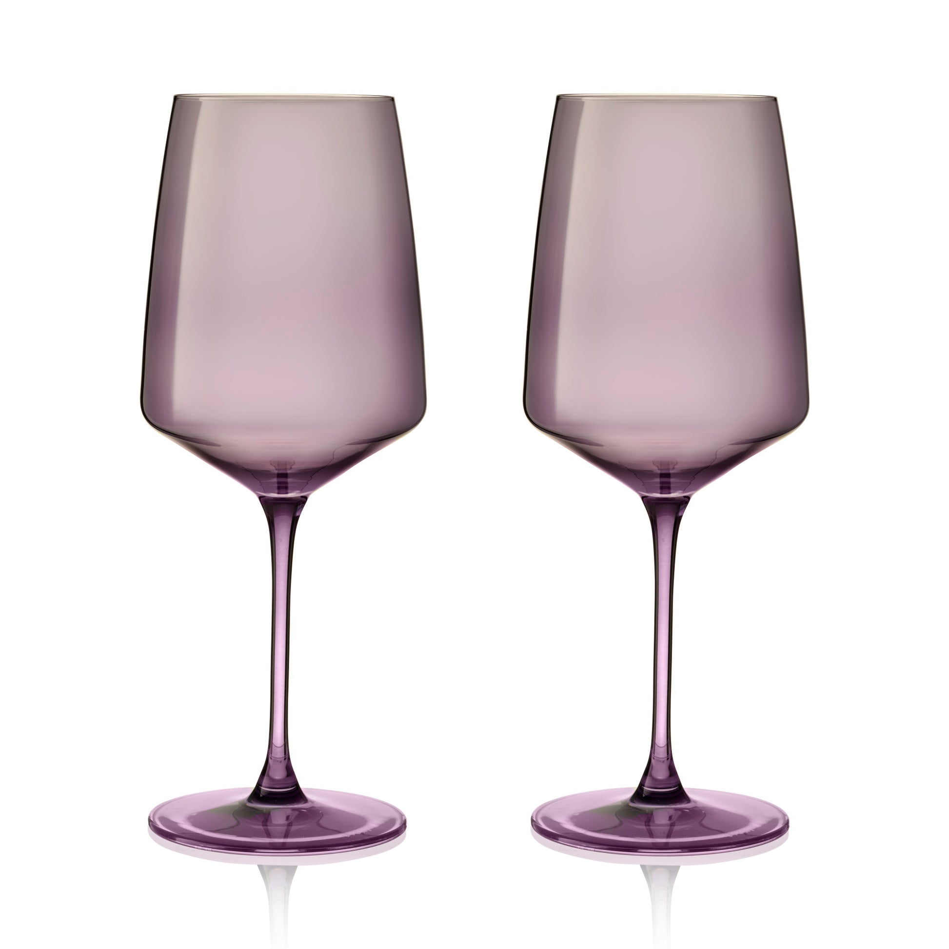 Reserve Nouveau Violet Wine Glasses by Viski, Set of 2 | Barsonist