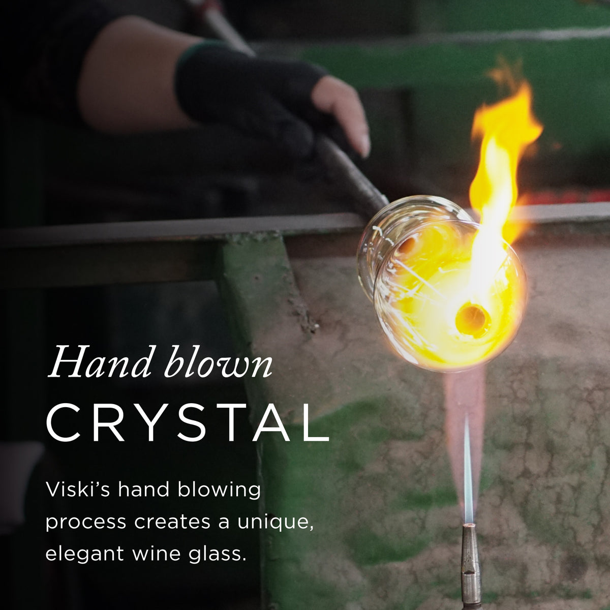Raye Crystal Angled Burgundy Glasses Viski® (Set of 2)
