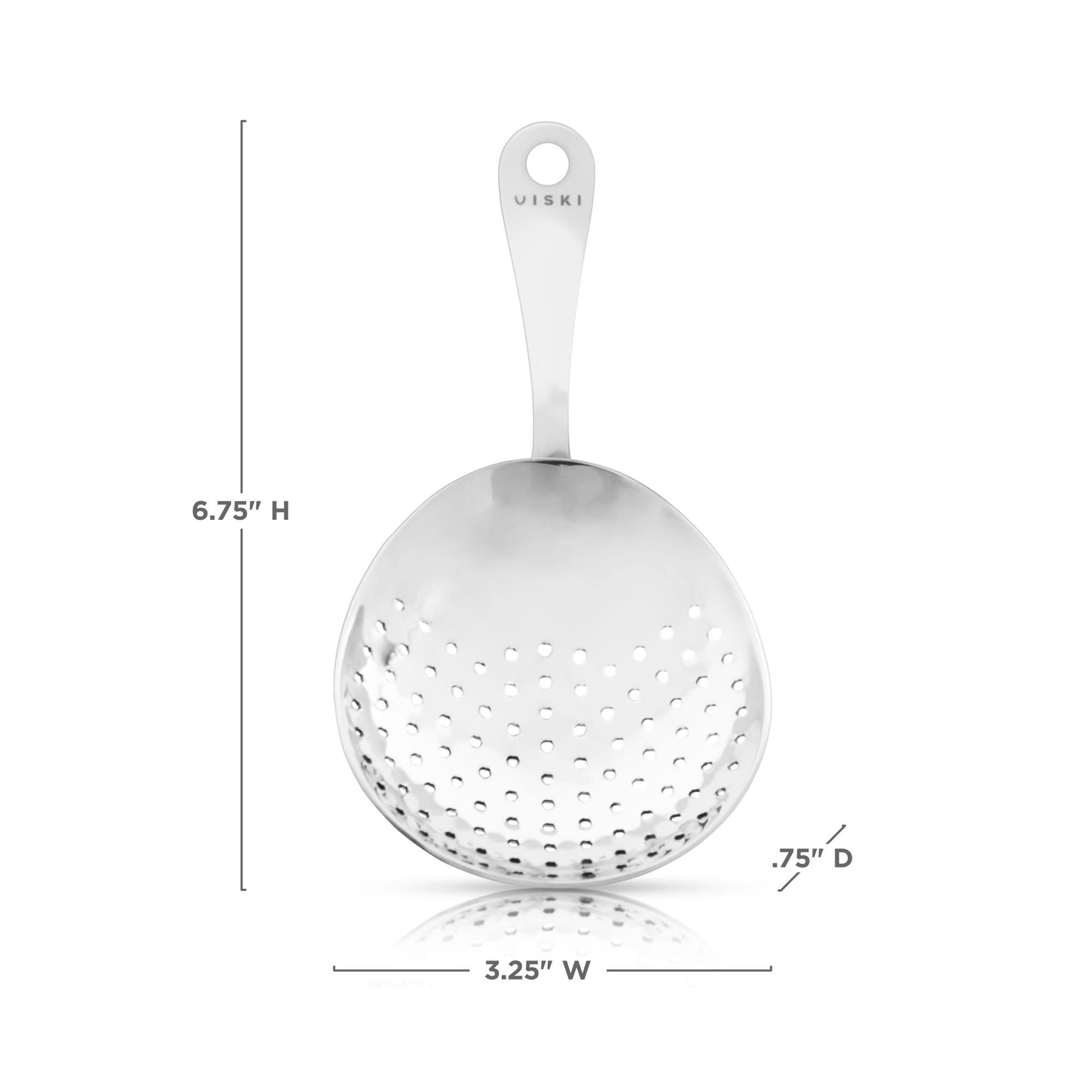 Harrison Julep Strainer Silver Viski®