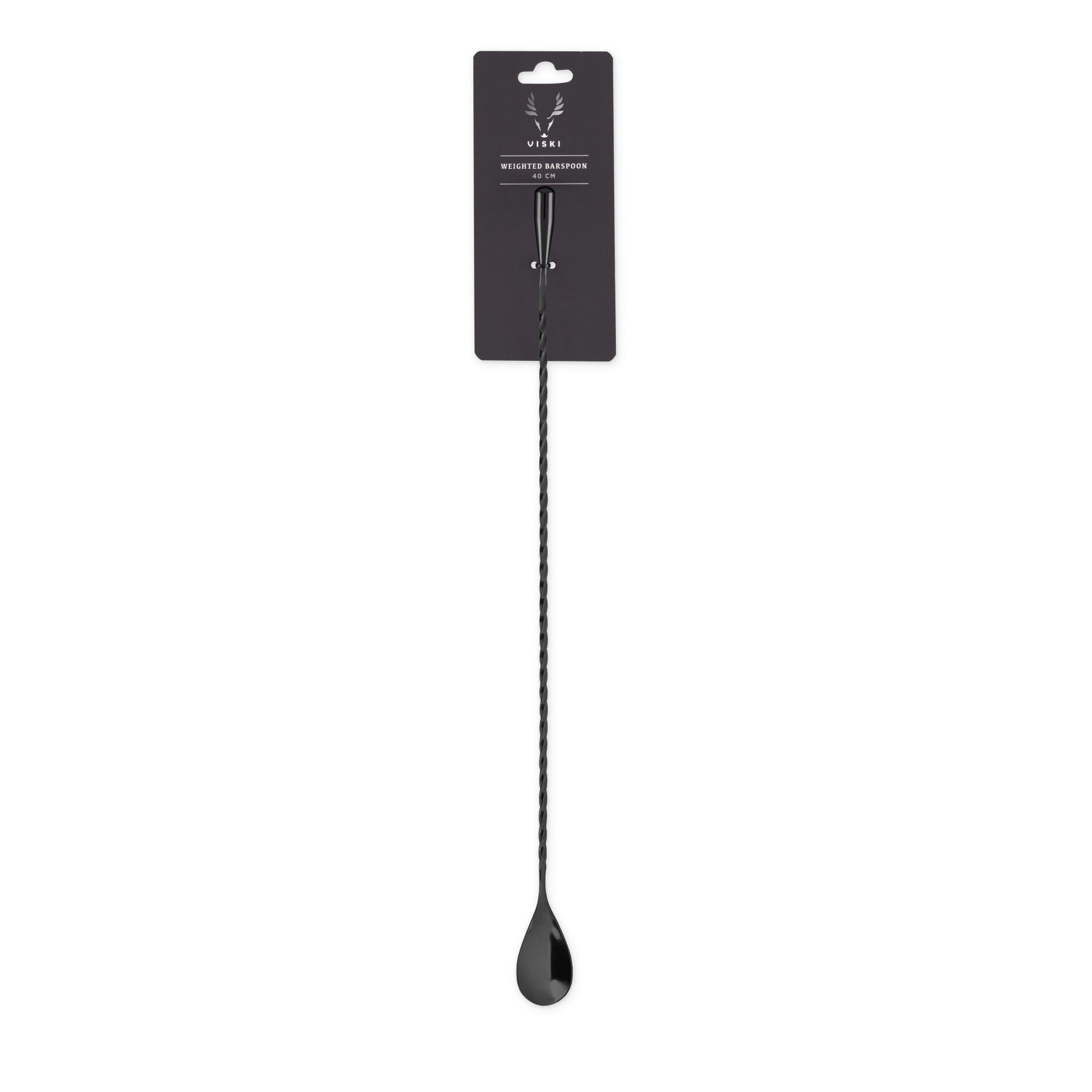 40 CM Gunmetal Weighted Barspoon Viski®