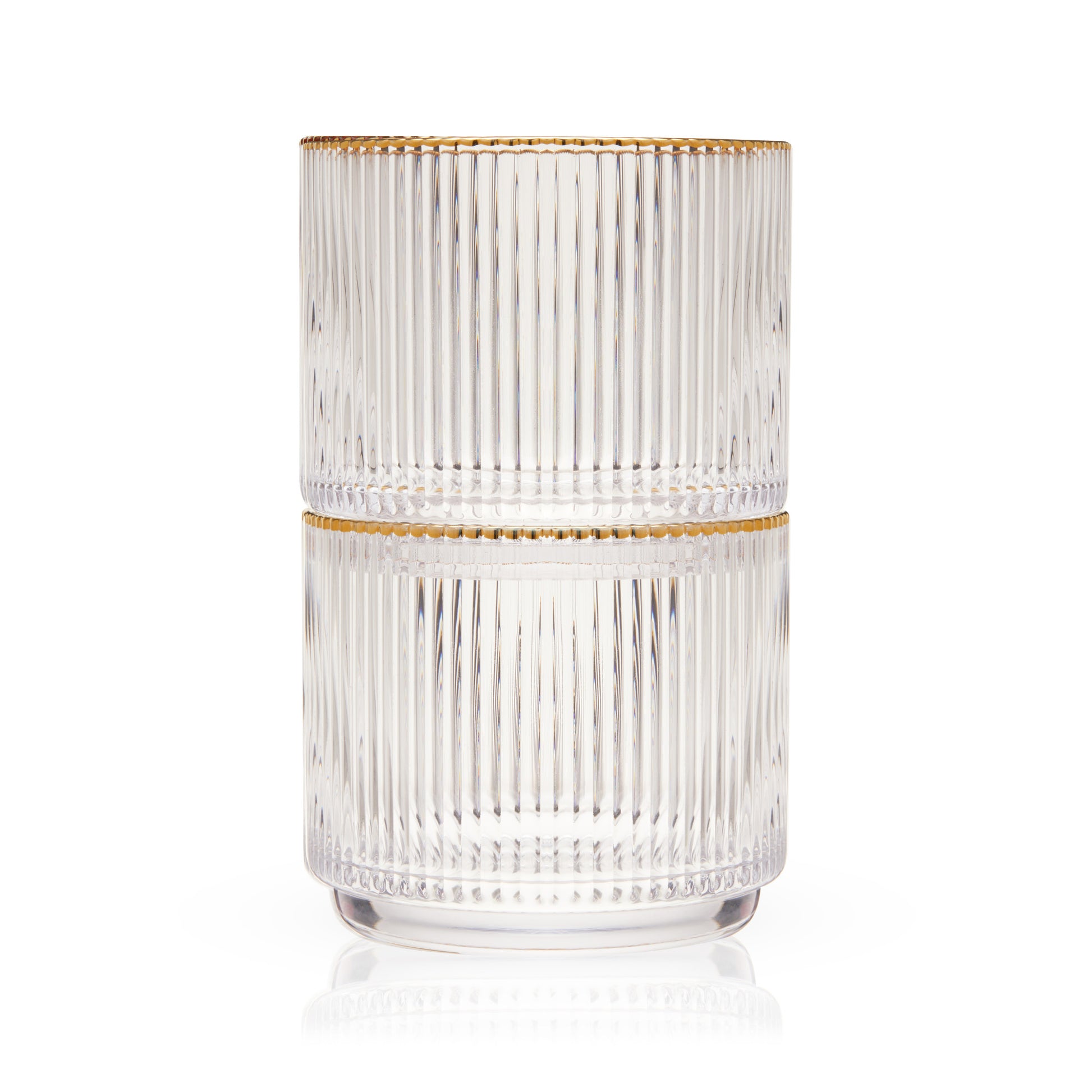 Meridian Crystal Lowball Tumblers Viski® (Set of 2)