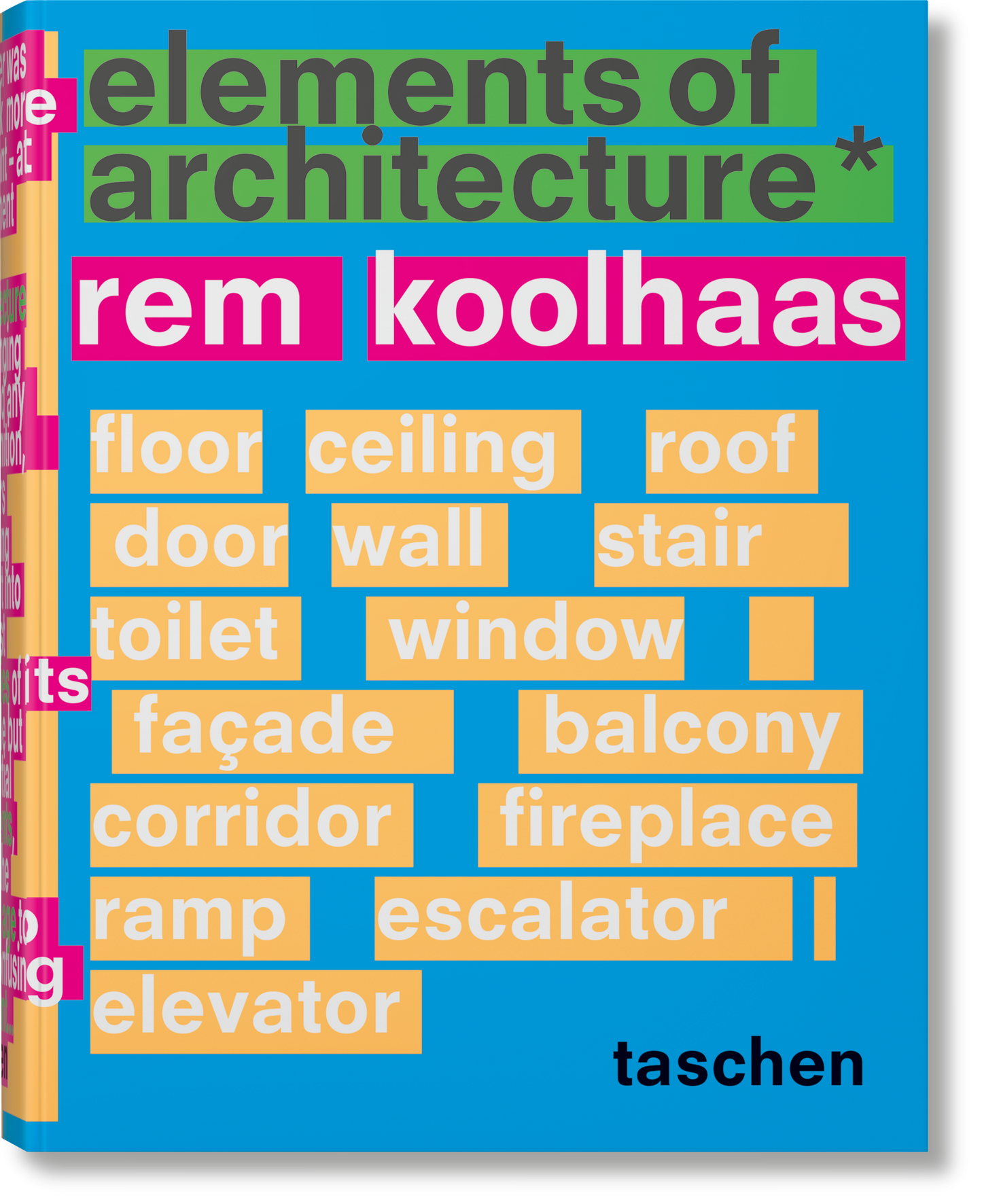 Koolhaas Elements of Architecture | Barsonist