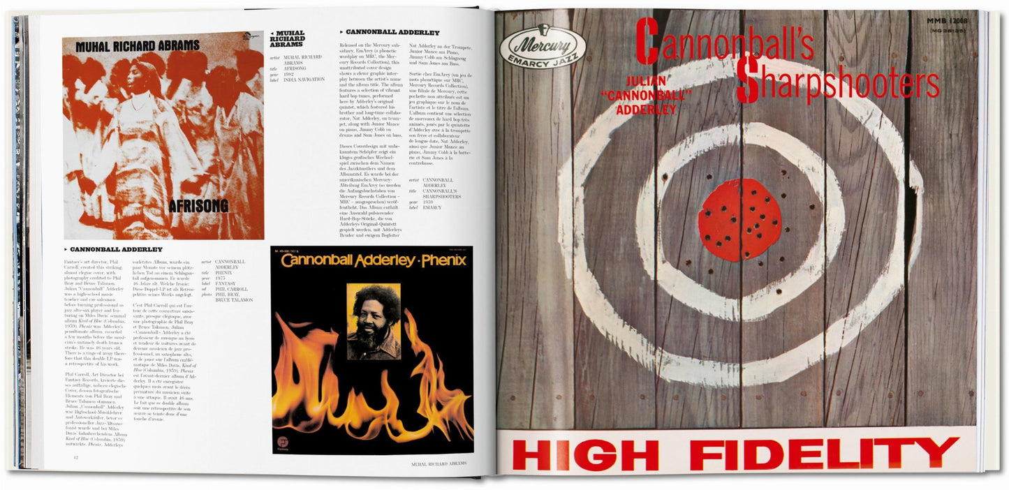 Jazz Covers Collection Book - 1940s to 1990s Album Art | Barsonist