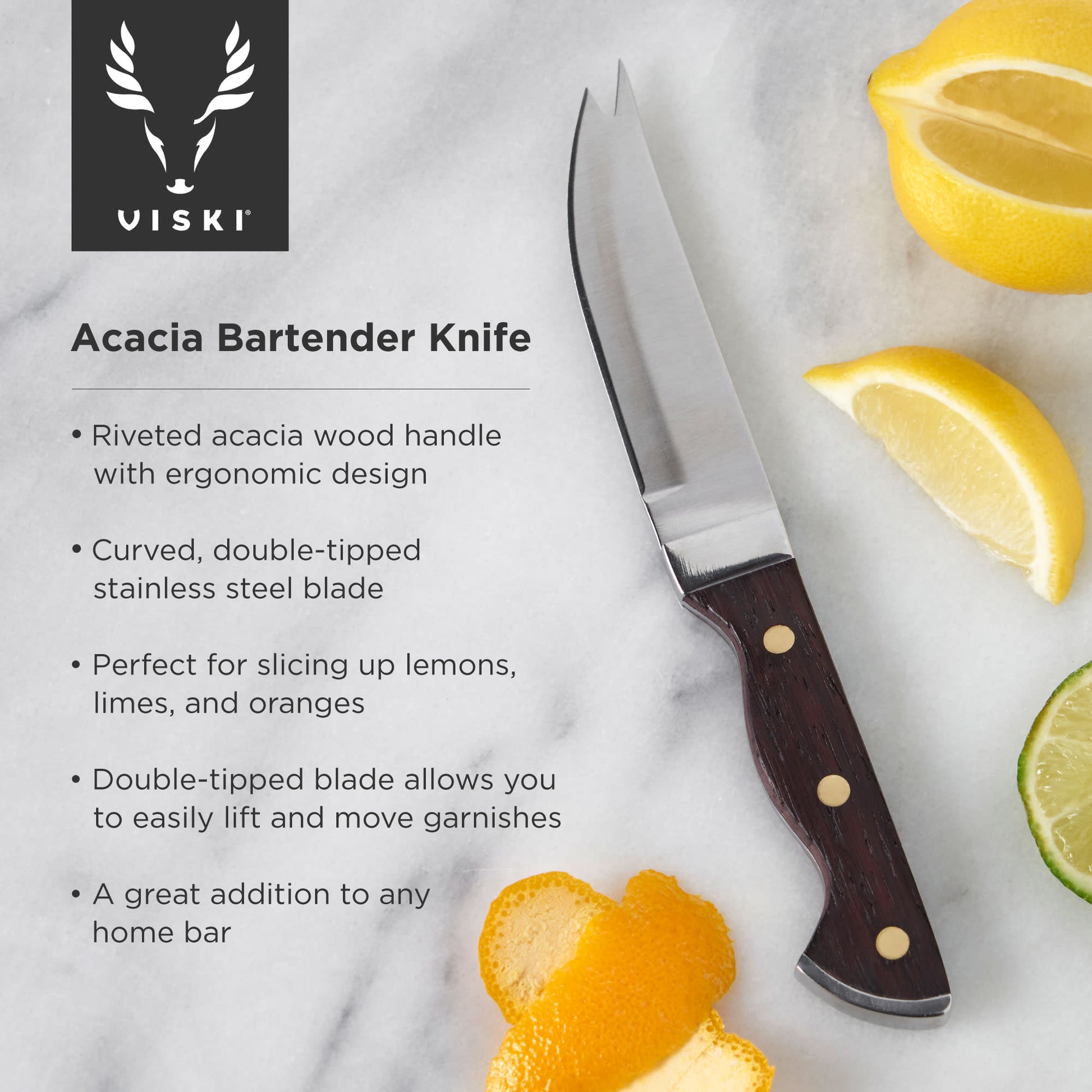 Acacia Bartender Knife Viski®