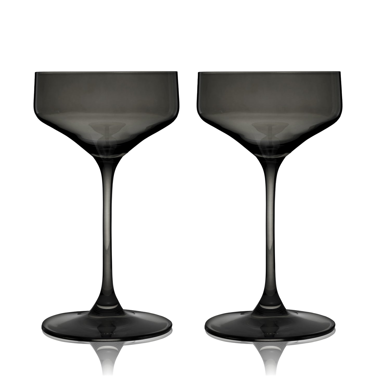 Reserve Nouveau Smoke Coupe Glasses Viski® (Set of 2)