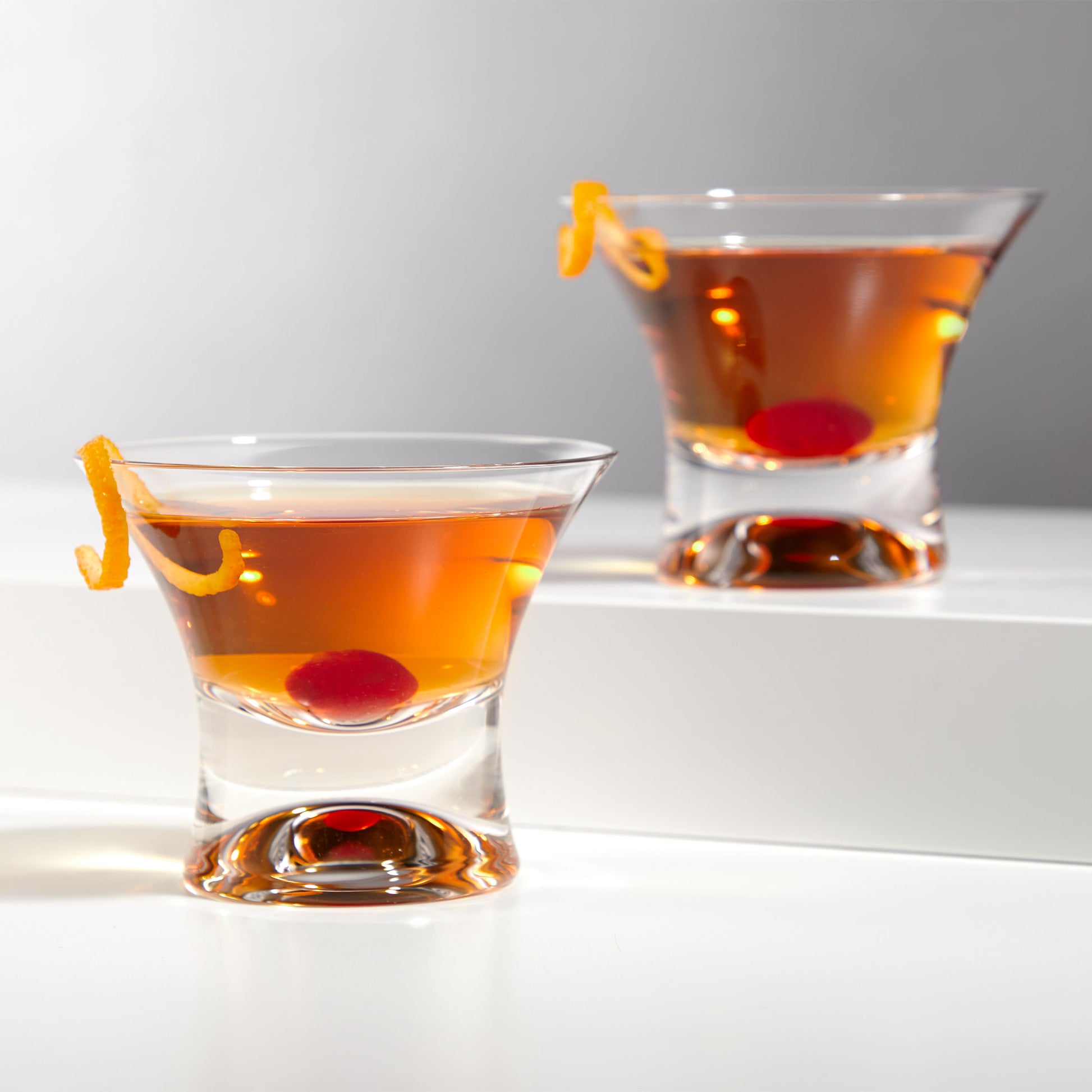 Raye Manhattan Crystal Glasses Viski® (Set of 2)