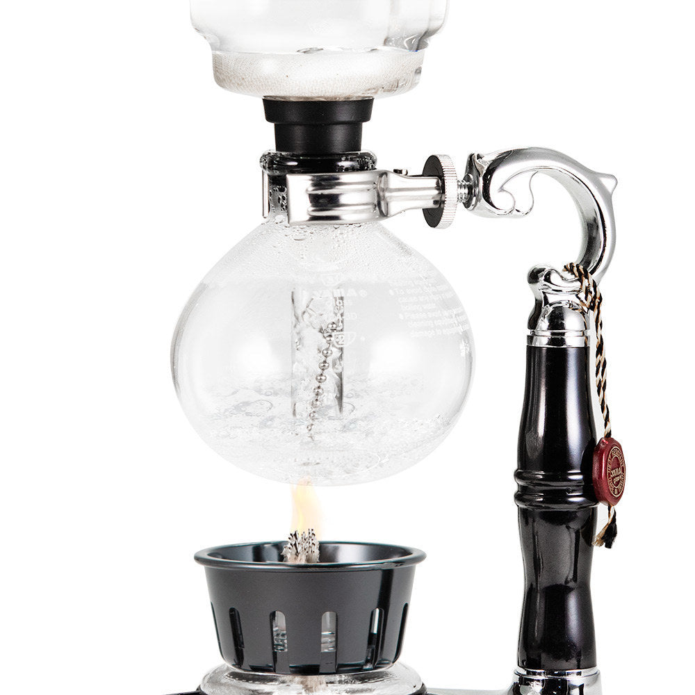 Yama Glass 3 Cup Tabletop Siphon Coffee Maker (Alcohol Burner) | Barsonist