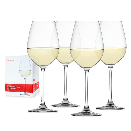 Spiegelau Salute 16.4 Oz White Wine Glasses (Set of 4)