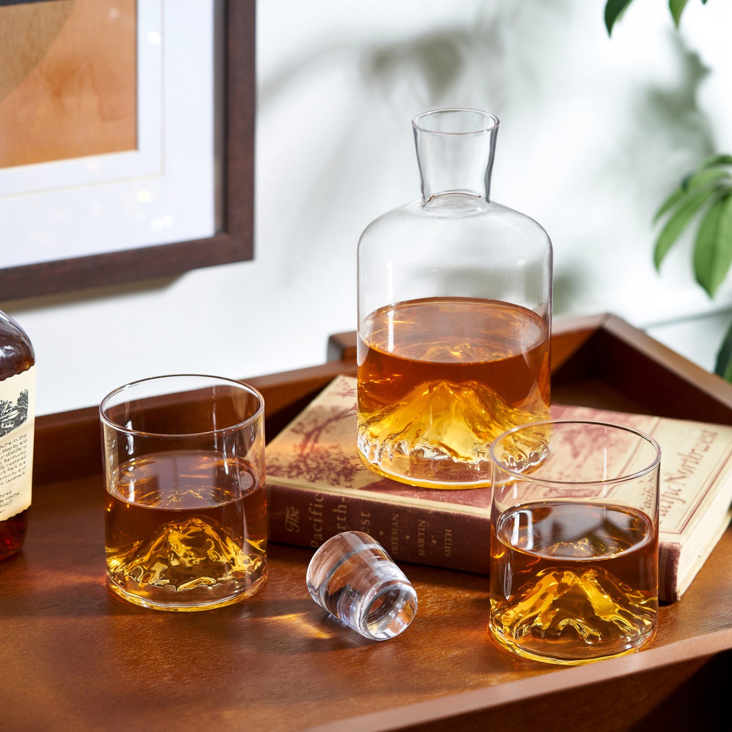 3 Piece Mountain Decanter and Tumbler Set Viski®