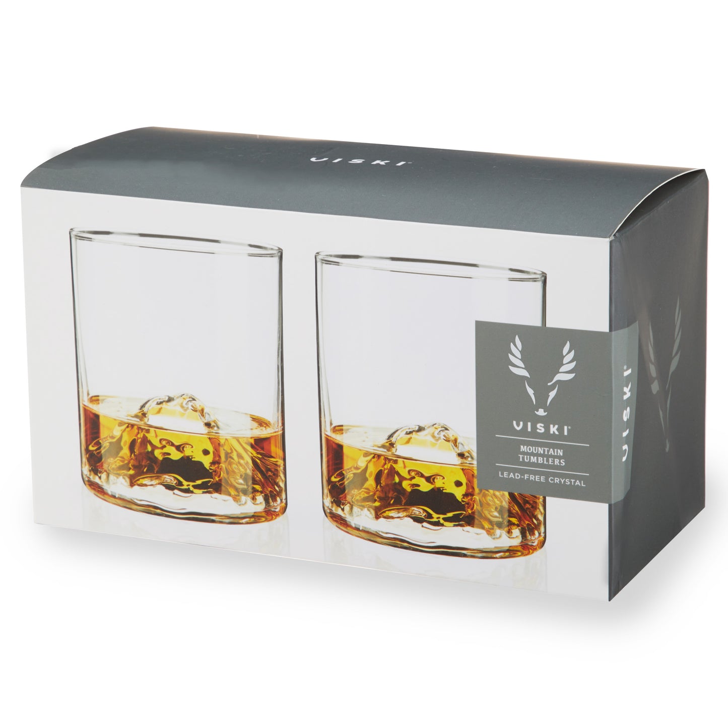 Mountain Crystal Tumblers Viski® (Set of 2)