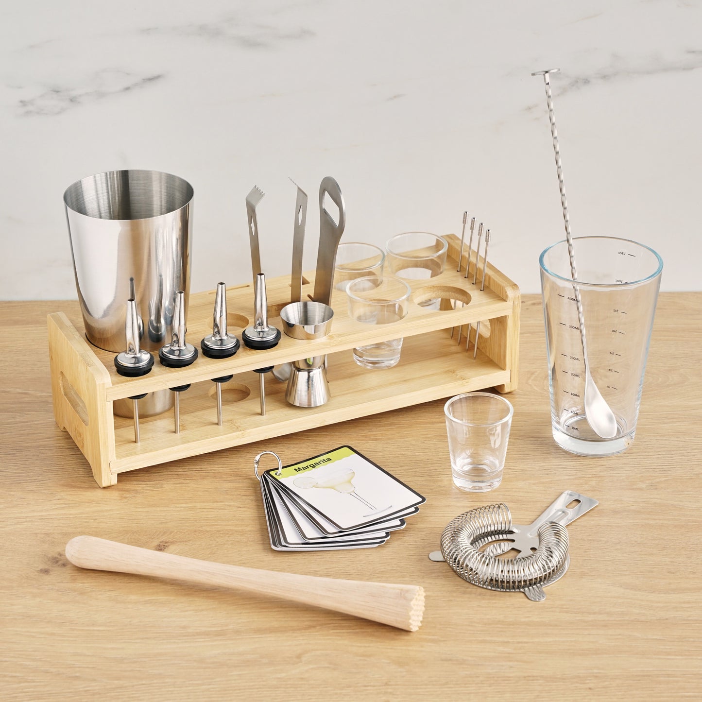 Mixologist 20 Piece Barware Set by True