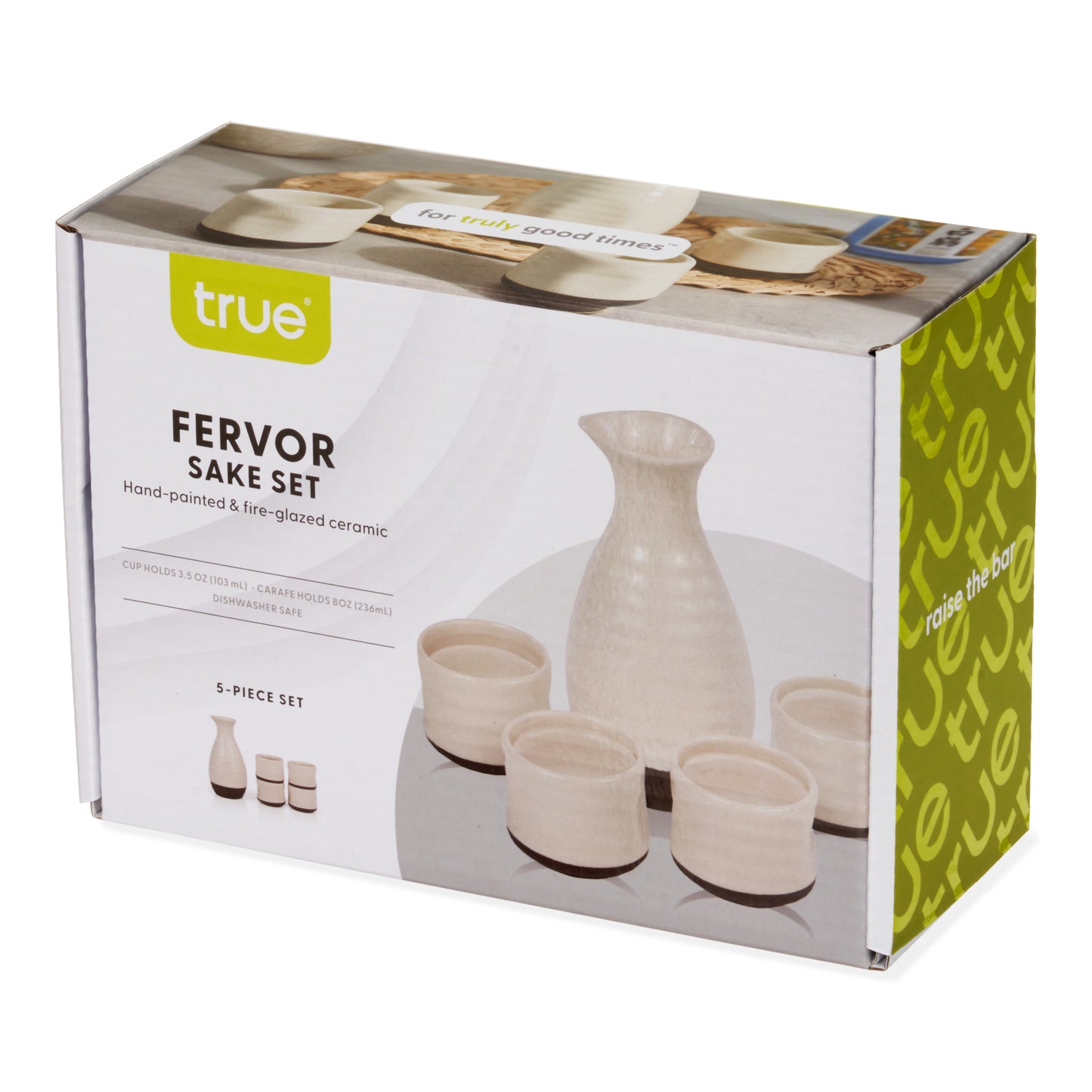 Fervor™: 5-Piece Sake Set