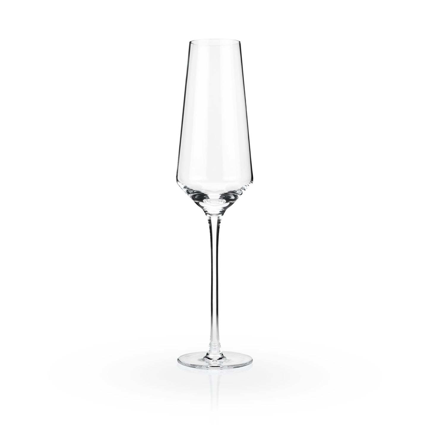 Raye Crystal Angled Champagne Flutes Viski® (Set of 2)