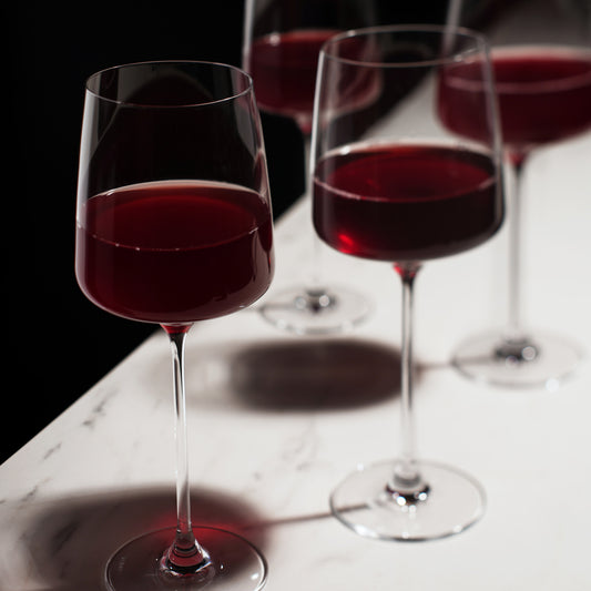 Reserve Julien Crystal Bordeaux Glasses Viski® (Set of 4)