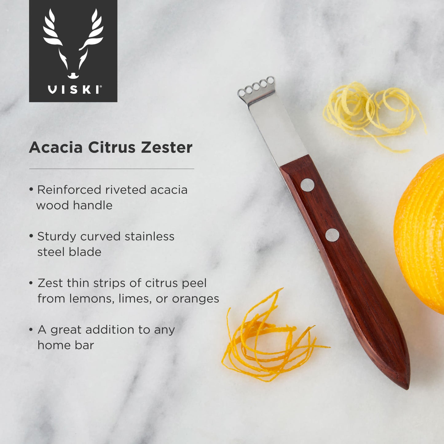 Acacia Citrus Zester Viski®